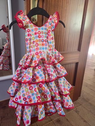 Traje Flamenca niña 2 años