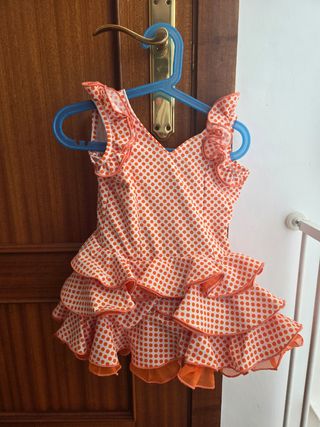 Traje Flamenca niña lunares