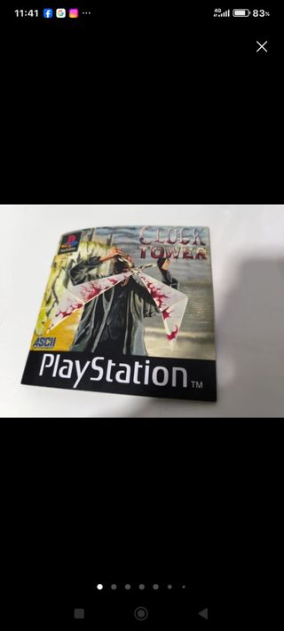 Manuali R per Wild arms, clock tower... Ps1