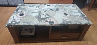 Mesa centro elevable + mueble TV