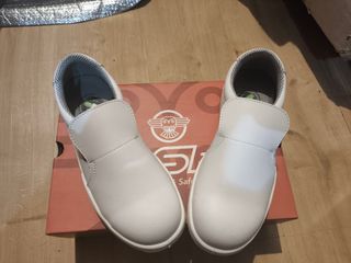 Zapatos seguridad PGH blancos - 39