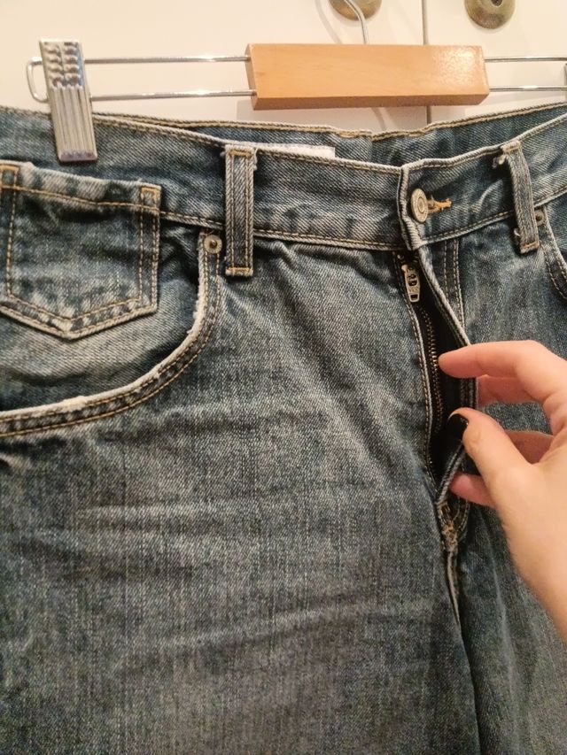 Bermudas Zara - Vaqueras azules