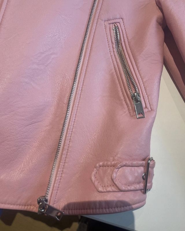 Cazadora rosa Zara niña 10 años