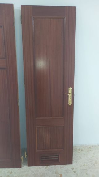 Puertas interiores madera -