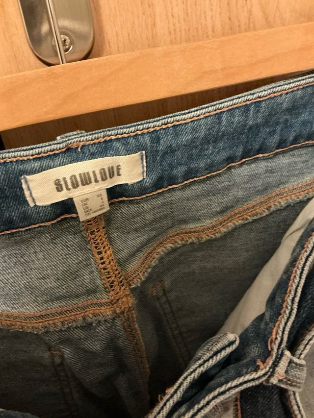 Falda vaquera talla XS