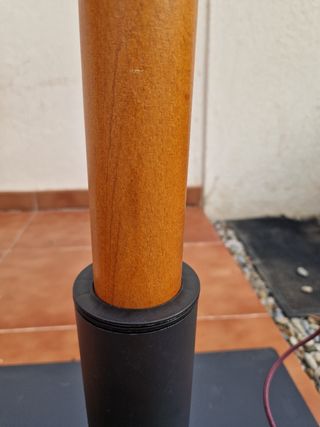 Parasol jardín 300cm beige-marrón