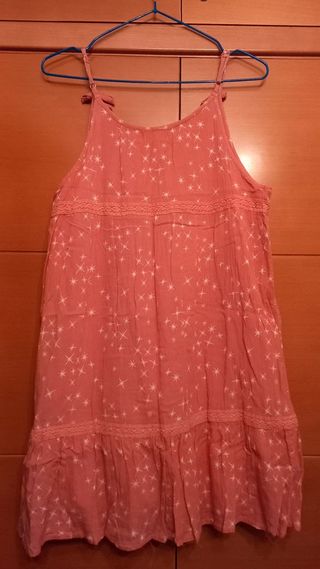 Lote de 2 vestidos de tirantes de niña de Tex