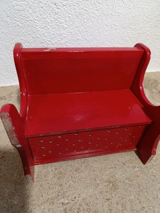 Piano Janod madera rojo