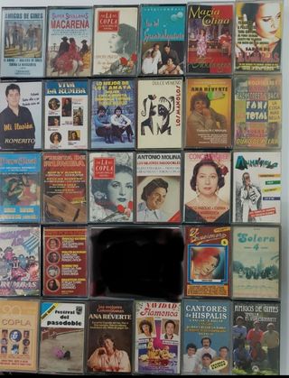 28 Cintas Cassettes Rumba Flamenco Chollo