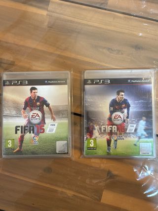 2 Juegos PS3 FIFA 15 y FIFA 16 completos