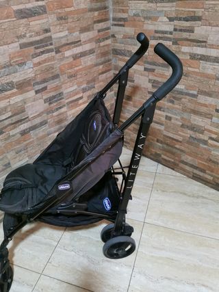 Silla paseo Chicco Liteway negra