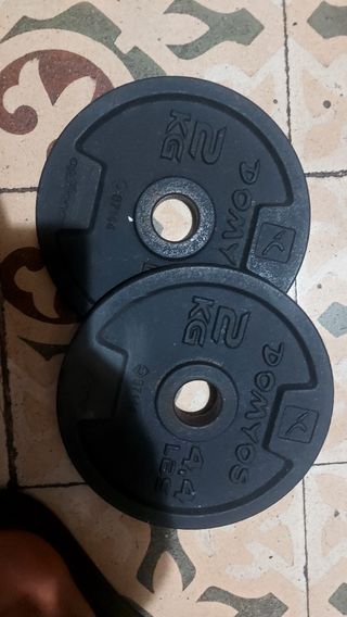 Discos peso 2x2
