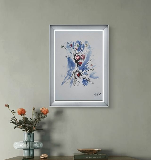 Litografía original Tim Burton