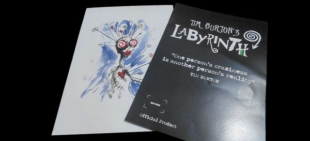 Litografía original Tim Burton