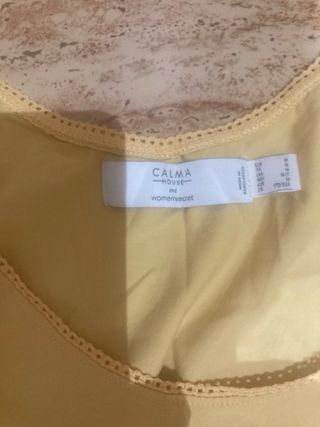 Pijama Calma House - Amarillo