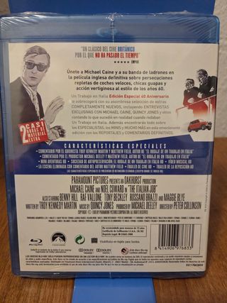 Blu-ray Un Trabajo en Italia 40 Aniversario