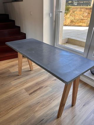 Mesa Comedor Vintage Gris