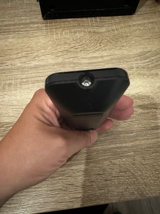 Barra sonido negra mas subwoofer y mando