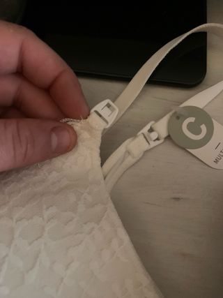 Sujetador maternidad blanco talla 62