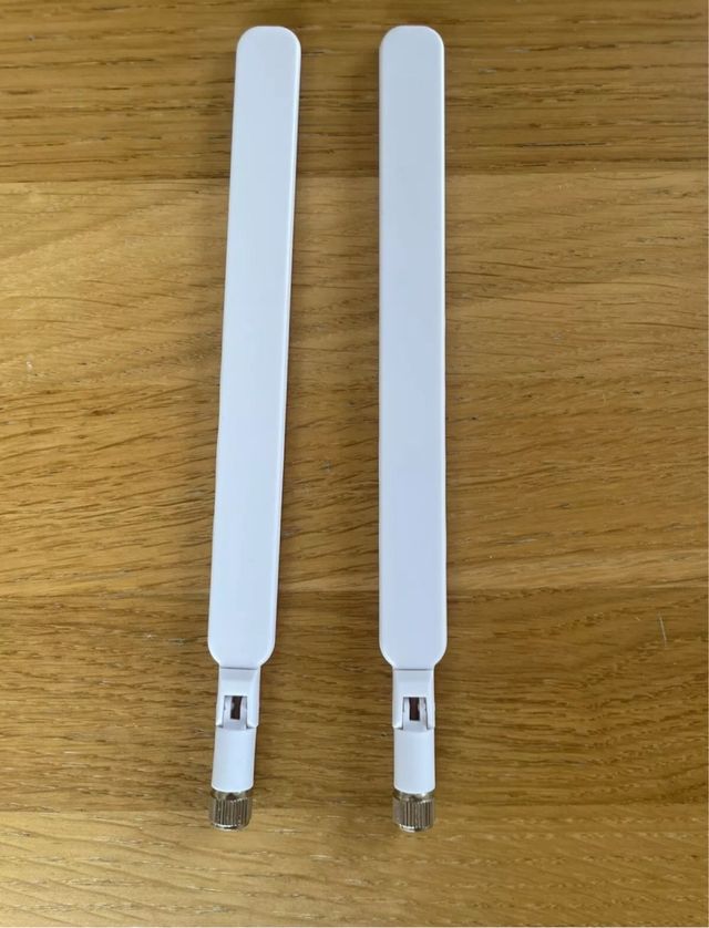 2 Antenne Wireless Bianche