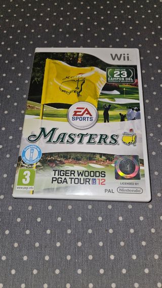 Tiger Woods PGA Tour 12 Wii PAL