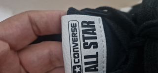 Converse negras talla 38