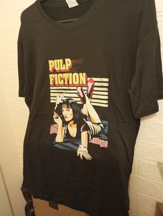 t,LCamisetas Pulp Fiction unisex A ESTRENAR