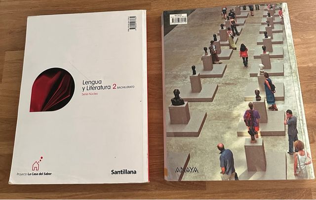 Libros 2º Bachillerato Lengua y Historia