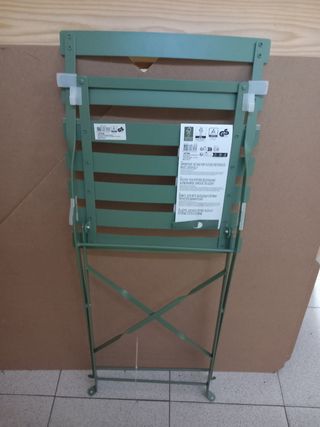 Conjunto de terraza o balcón mesa y 2 sillas NUEVO