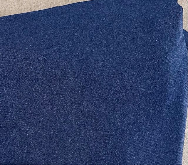 6 fundas de  sillas azul