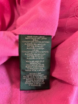 Falda larga vuelo paisley rosa