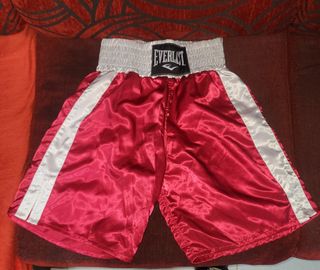 Pantalones boxeo Everlast rojos