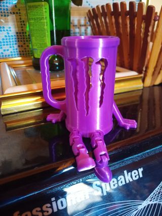 Mini Tazza logo Monster Energy 3D