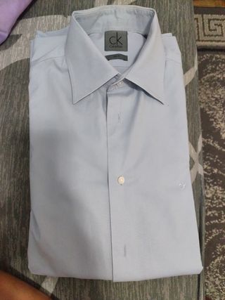 Camisa Calvin Klein L - Azul