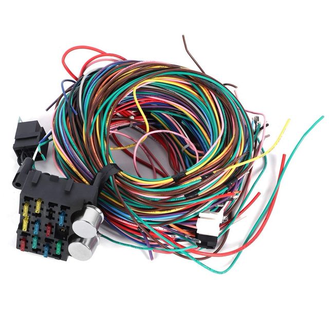 Kit cablaggio auto 12 circuiti