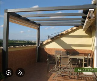 Pergola da giardino - Legno e metallo