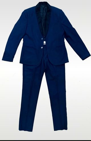 Completo Uomo Blu Slim IT 48 EU 44