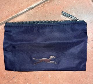 Monedero Embroidered azul