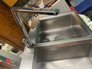 Lavandino doppia vasca inox - Cucina