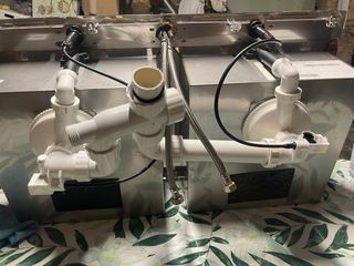 Lavandino doppia vasca inox - Cucina