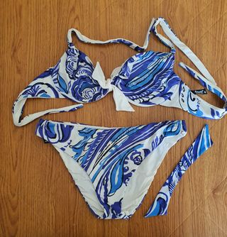 Bikini Margarita colore bianco. Taglia 4