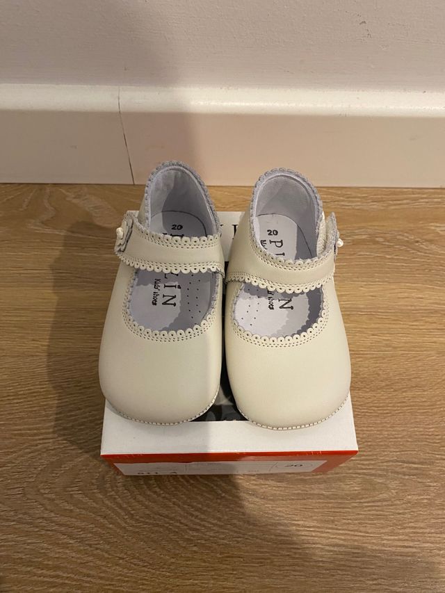 Zapatos Merceditas Piel Bebé PIULIN