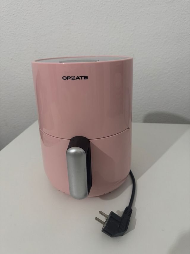 Freidora de aire CREATE rosa