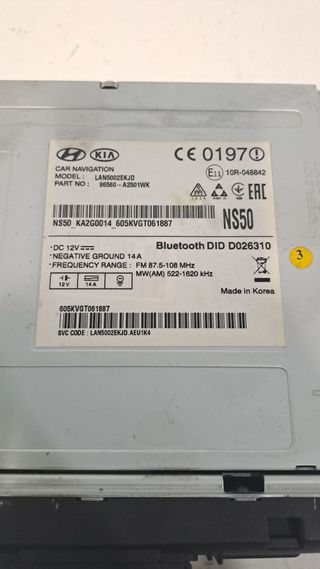 SISTEMA AUDIO / RADIO CD KIA CEED (2)