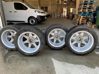 Llantas nuevas más cuiertas nuevas 225/55/18"