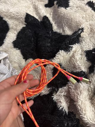 Cargador USB trenzado