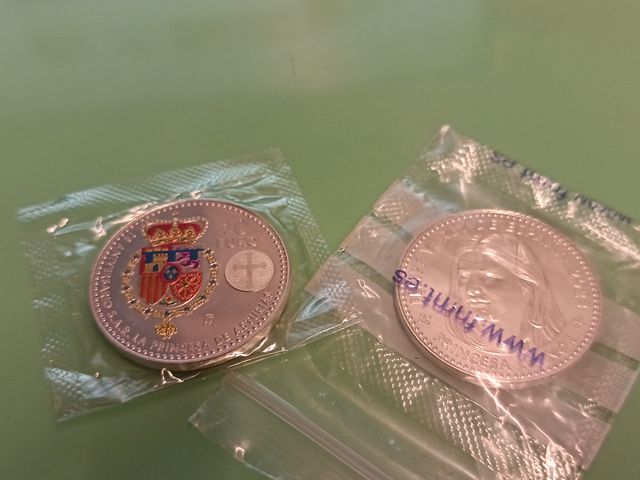 Moneda Plata 40€ Leonor