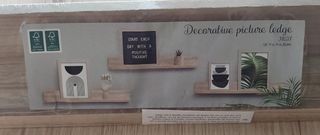 Estante fotos decorativo MDF