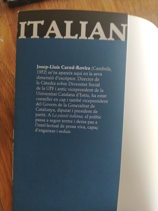 La passió italiana (Catalan Edition)