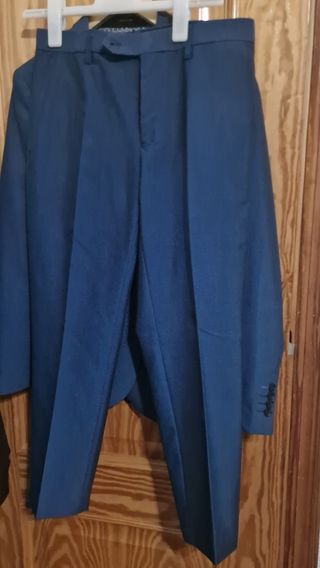 Traje chaqueta azul